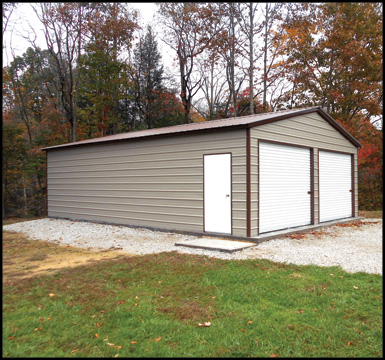 Metal garage building for sale in Wheeling, WV